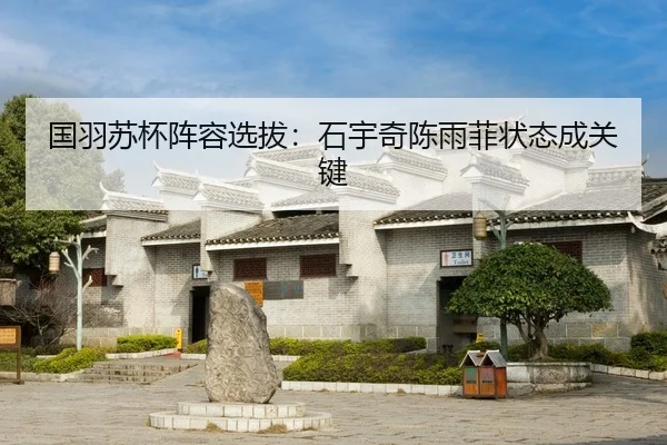 国羽苏杯阵容选拔：石宇奇陈雨菲状态成关键